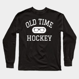 Old time hockey white Long Sleeve T-Shirt